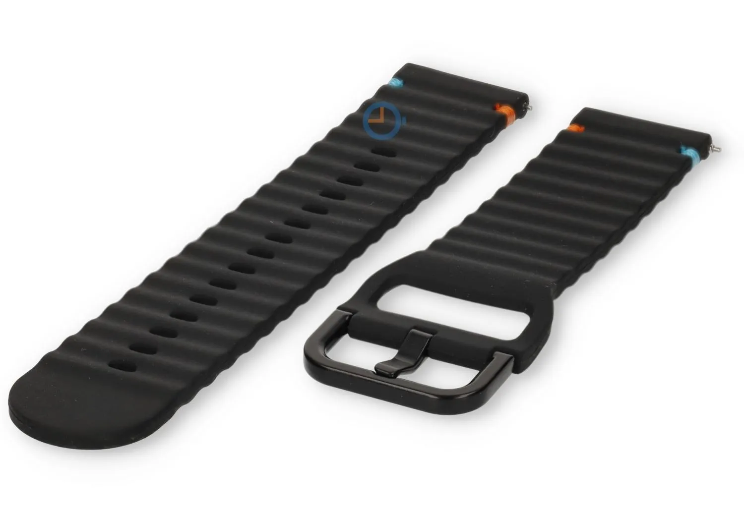 Coros Pace PRO siliconen bandje: 22mm black