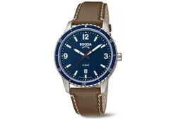 Boccia 3635-02 watch band leather