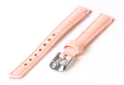 Watchstrap 12mm pink leather