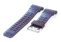 Casio G-Shock GW-9400 watch band resin - darkblue translucent