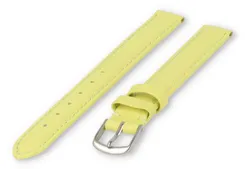 XL watch strap smooth leather - 12mm - lime