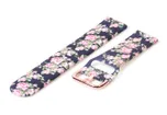 Watchstrap 20mm silicone roses