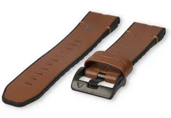 Garmin Enduro 3 strap - silicone/leather - cognac
