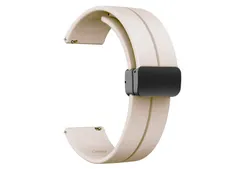 Siliconen horlogeband 18mm - Off-White