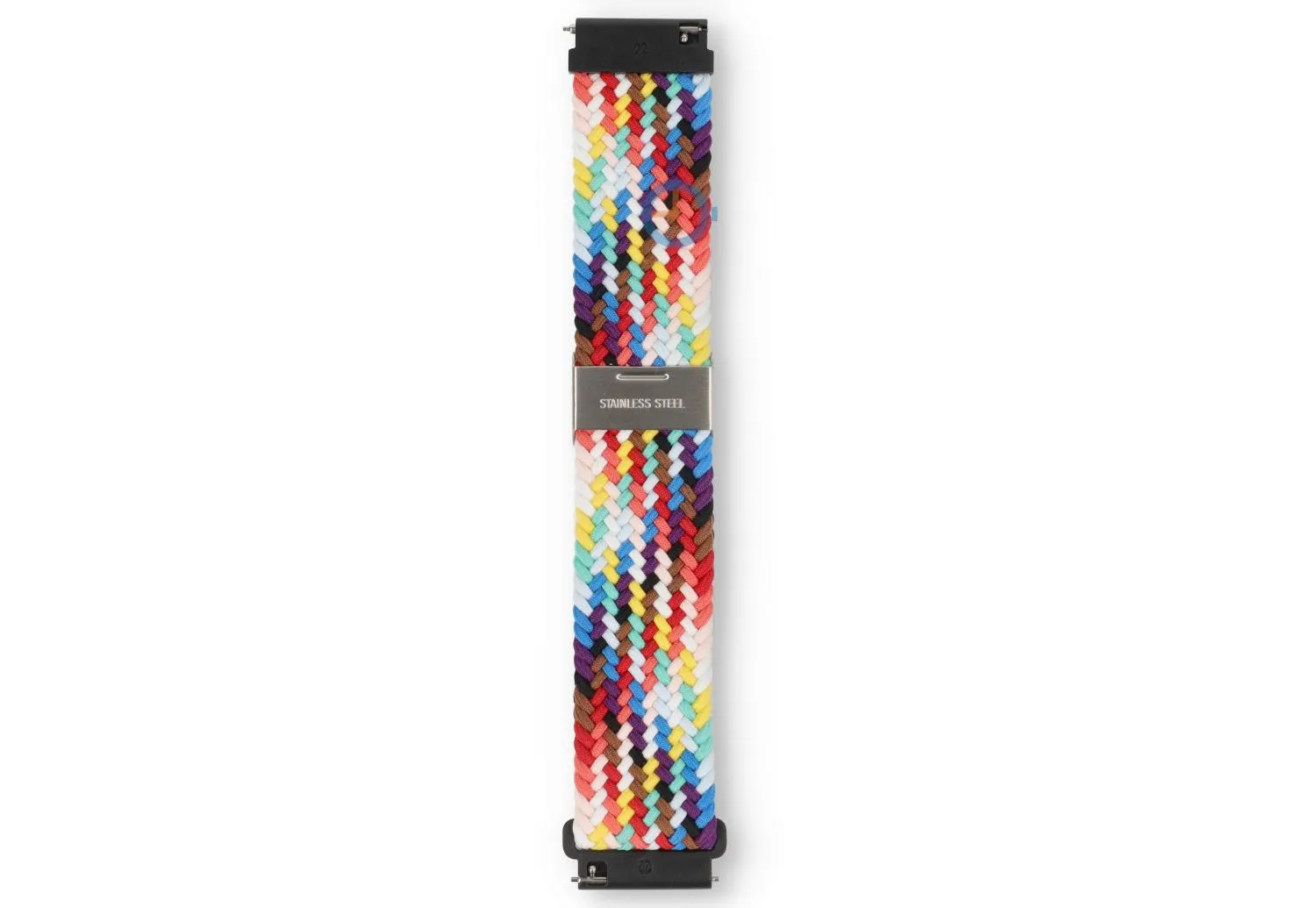 Waterproof elastisch bandje - 22mm - multicolor stof