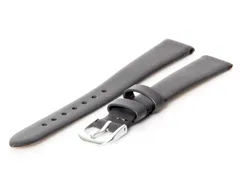Watchstrap 14mm grey leather