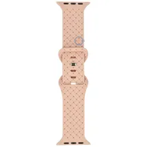 Silikon Flechtarmband - Apple Watch 45mm - rosa