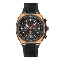 Certina Band C0237393705100A schwarzes Kautschuk
