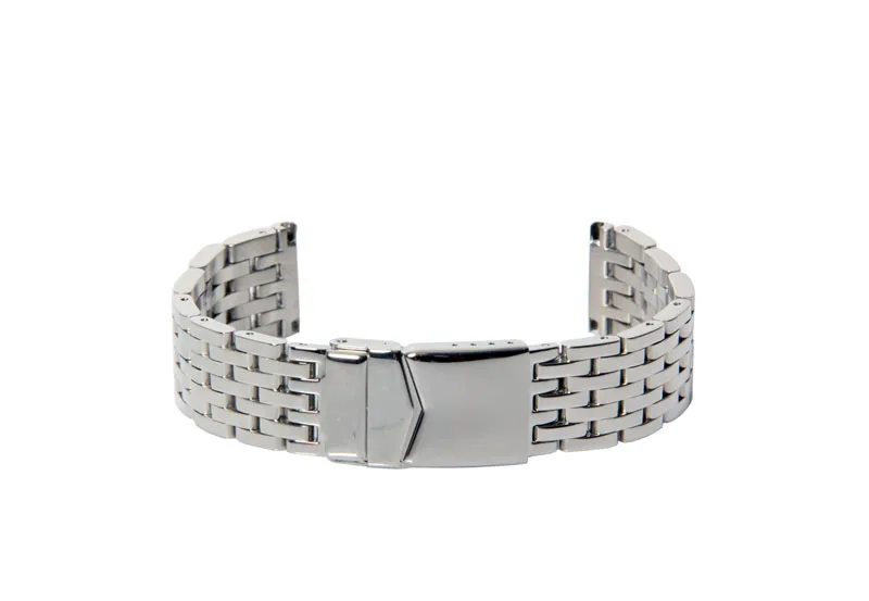 Uhrenarmband 20mm Silber Stahl