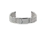 Uhrenarmband 20mm Silber Stahl