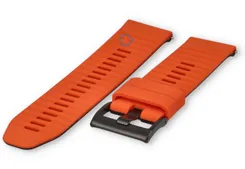 Coros Nomad watch strap orange black - quick-release