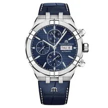 Leather strap Maurice Lacroix AI6038-SS001-430-1