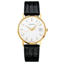 Certina Band C11592996511A 18/16mm schwarzes Leder
