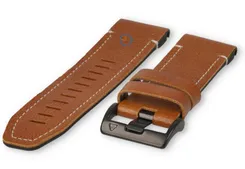 Robust hybrid strap - Garmin Epix 2 - 47mm - cognac