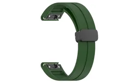 Garmin 26mm strap - forest green - magnetic