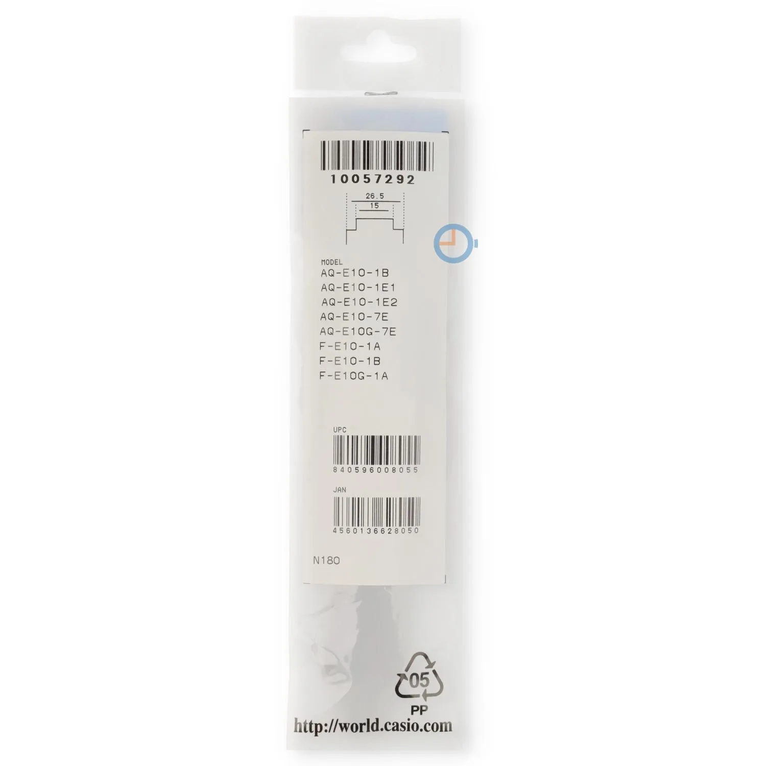Casio Uhrenarmband F-E10-1A