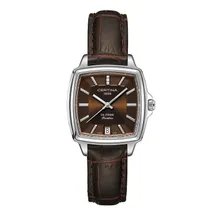 Certina Band C0283101629600A 16/14mm braun Leder ohne Schließe