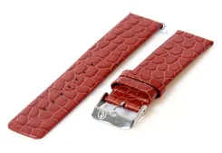 Watchstrap 22mm brown leather