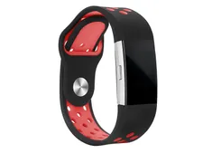 Fitbit Charge 2 sport watchstrap black/red