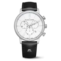Leather strap Maurice Lacroix EL1098-SS001-110-2