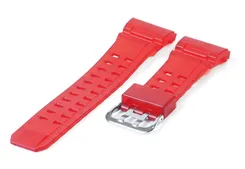 Casio G-Shock GW-9400 watch band resin - red translucent
