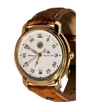 Leather strap Maurice Lacroix AD29399-5307