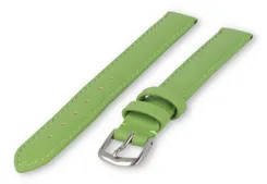 XL watch strap smooth leather - 12mm - apple green