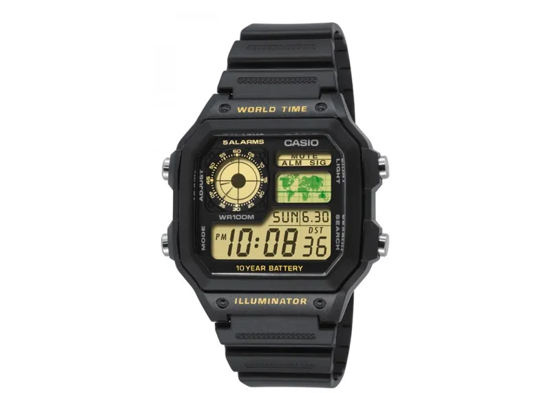 Casio Uhrenarmband AE-1200WH-1BV