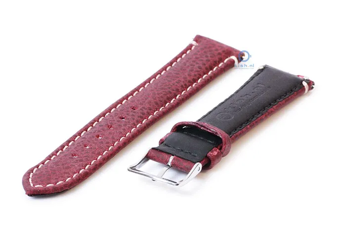 Watchstrap 20mm bordeaux