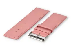 XL watch strap smooth leather - 30mm - light pink