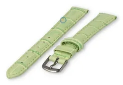 XL horlogeband van leer - 14mm - appelgroen