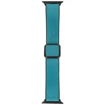Luxus Leder band Apple 41mm - Cyan