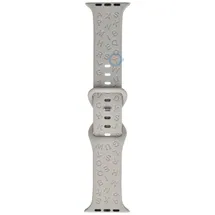 Letter strap Apple watch 41mm - Light grey