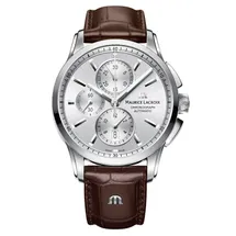 Leather strap Maurice Lacroix PT6388-SS001-130-1
