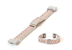 Fitbit Charge 2 watchstrap stainless steel silver/rose gold