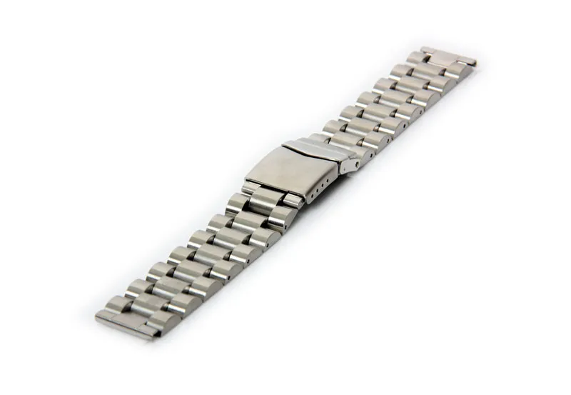 Uhrenarmband 20mm Silber Stahl