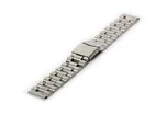 Uhrenarmband 20mm Silber Stahl