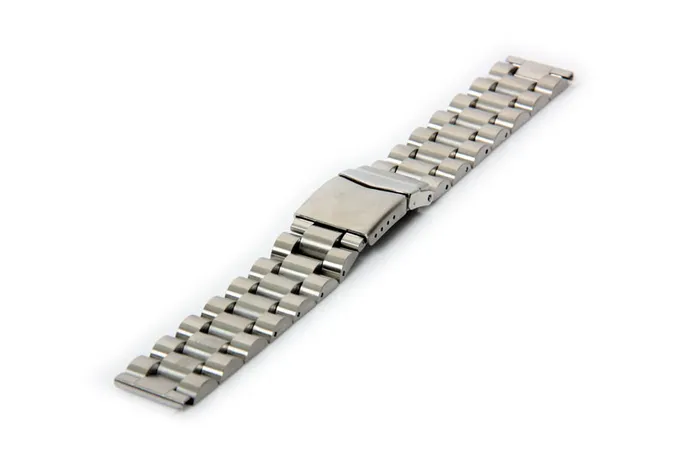 Uhrenarmband 20mm Silber Stahl