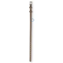 One-piece leather strap - 6mm - taupe
