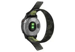Garmin Fenix 5X/6X/7X horlogeband met klittenband - Green