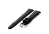 Horlogeband 14mm zwart