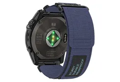 Garmin Fenix 8 - 43mm - nylon strap 20mm - blue