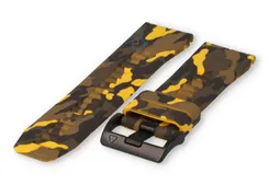 Quick-Fit strap Garmin Fenix 7X - military-print - yellow