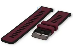 Quick-change strap 20mm - Bordeaux Black