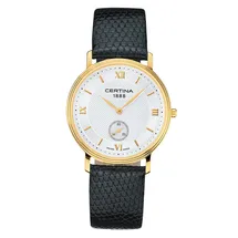 Certina Band C17691036817A 18/16mm schwarzes Leder