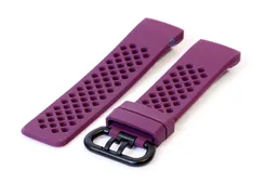 Fitbit Charge 3 perforated watchstrap purple