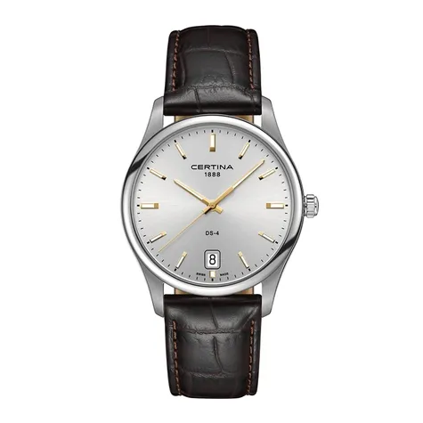 Certina Band C0226101603101A 21/18mm braun Leder ohne Schließe