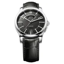 Leather strap Maurice Lacroix PT6158-SS001-33E-1