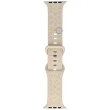 Letter strap Apple watch 41mm - Starlight