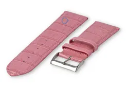 Calfskin watch strap - 26mm - pink
